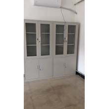 文件柜（上玻下铁）900*380*1850mm